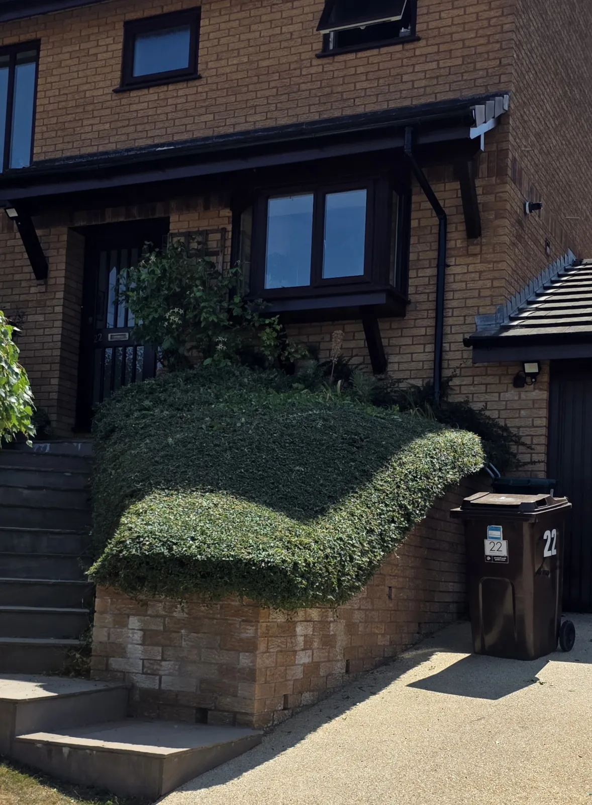 Completed garden work by The Cutting Hedge Garden Services