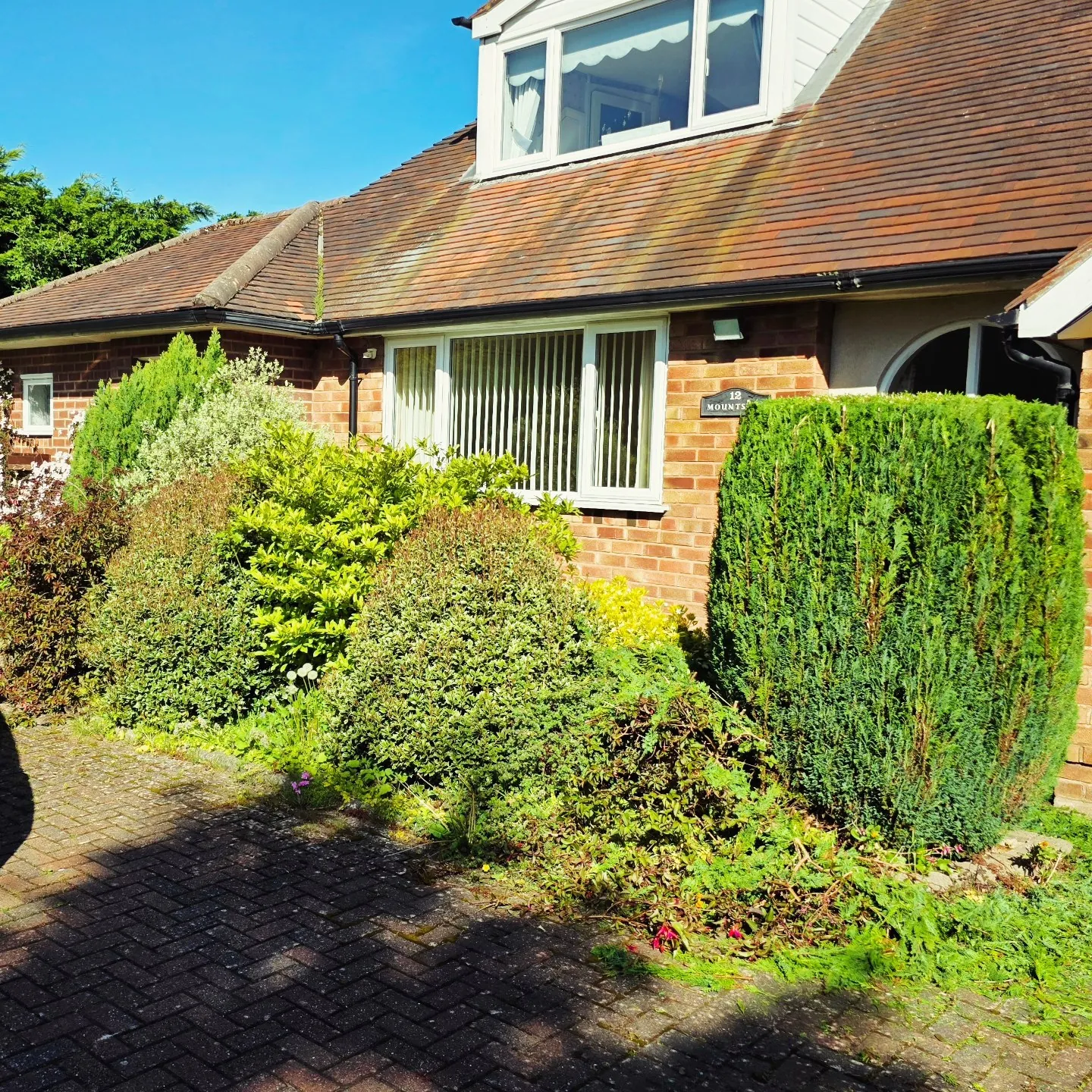 Completed garden work by The Cutting Hedge Garden Services