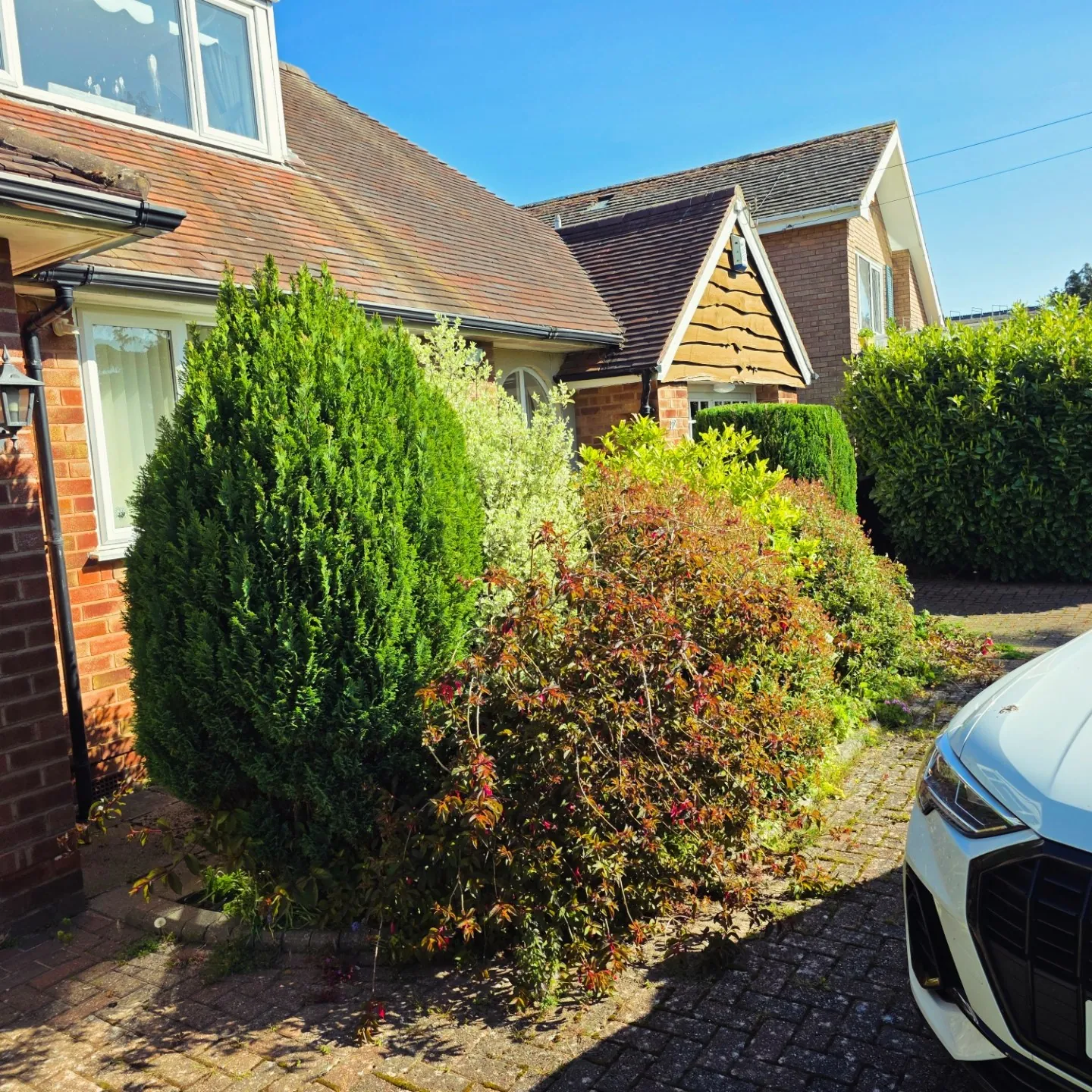 Completed garden work by The Cutting Hedge Garden Services