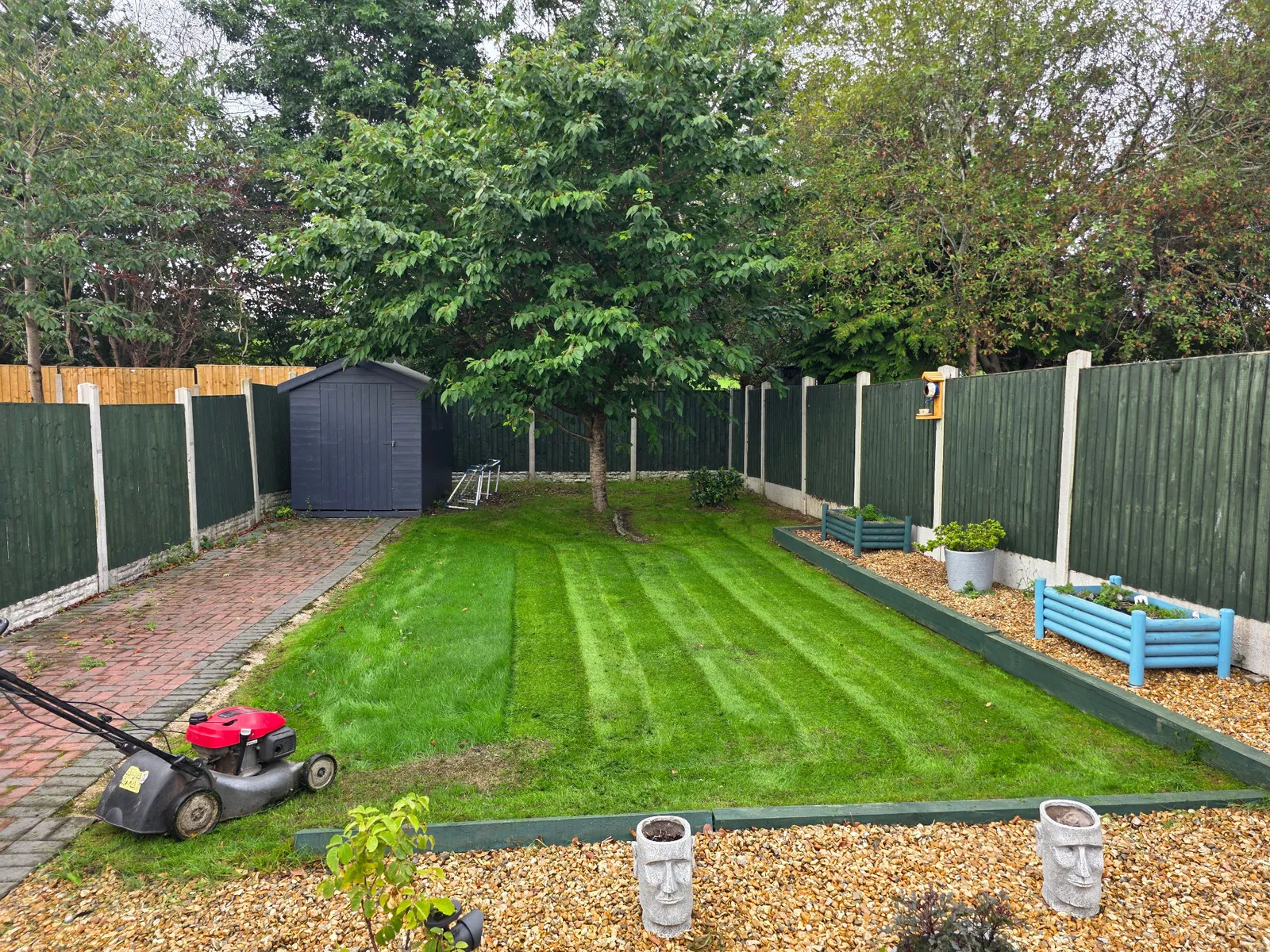 Completed garden work by The Cutting Hedge Garden Services