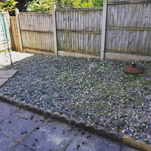 Garden after clearance